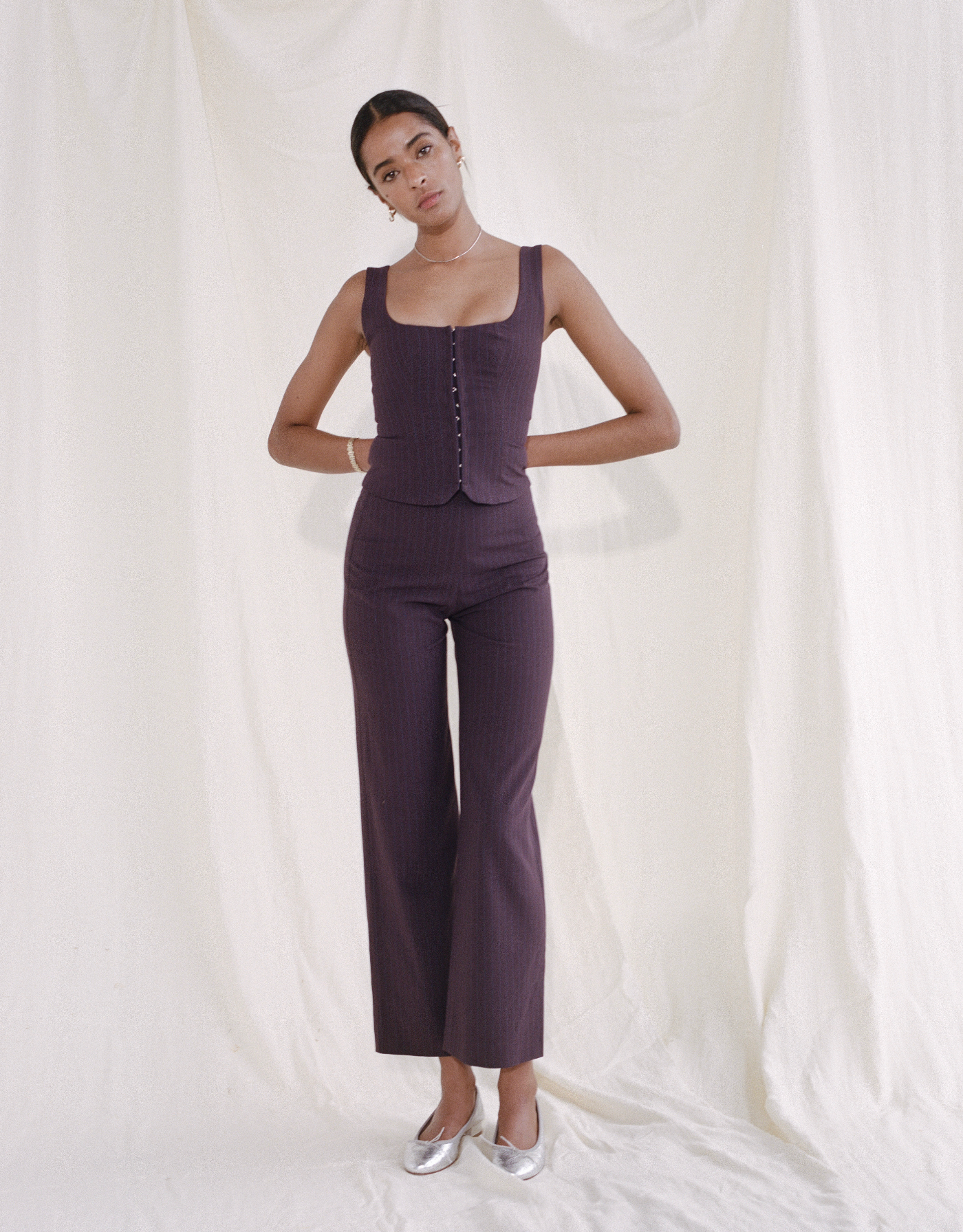 Straight Leg Trousers